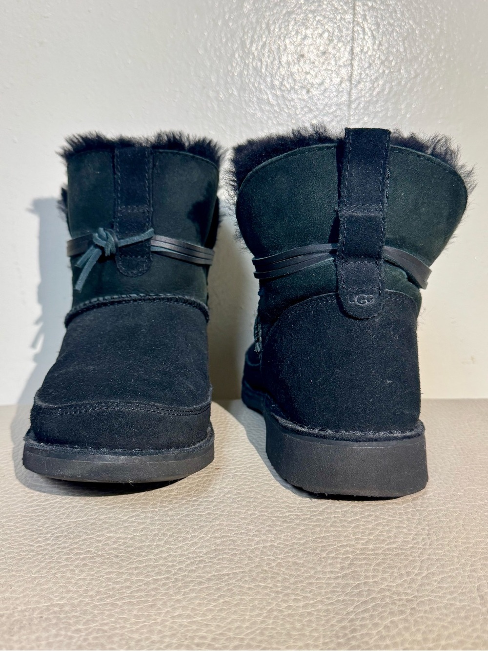 UGG Esther Short Black Boots
